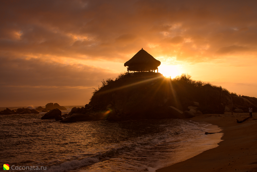 Национальный парк Тайрона Колумбия, кемпинг Cabo San Juan